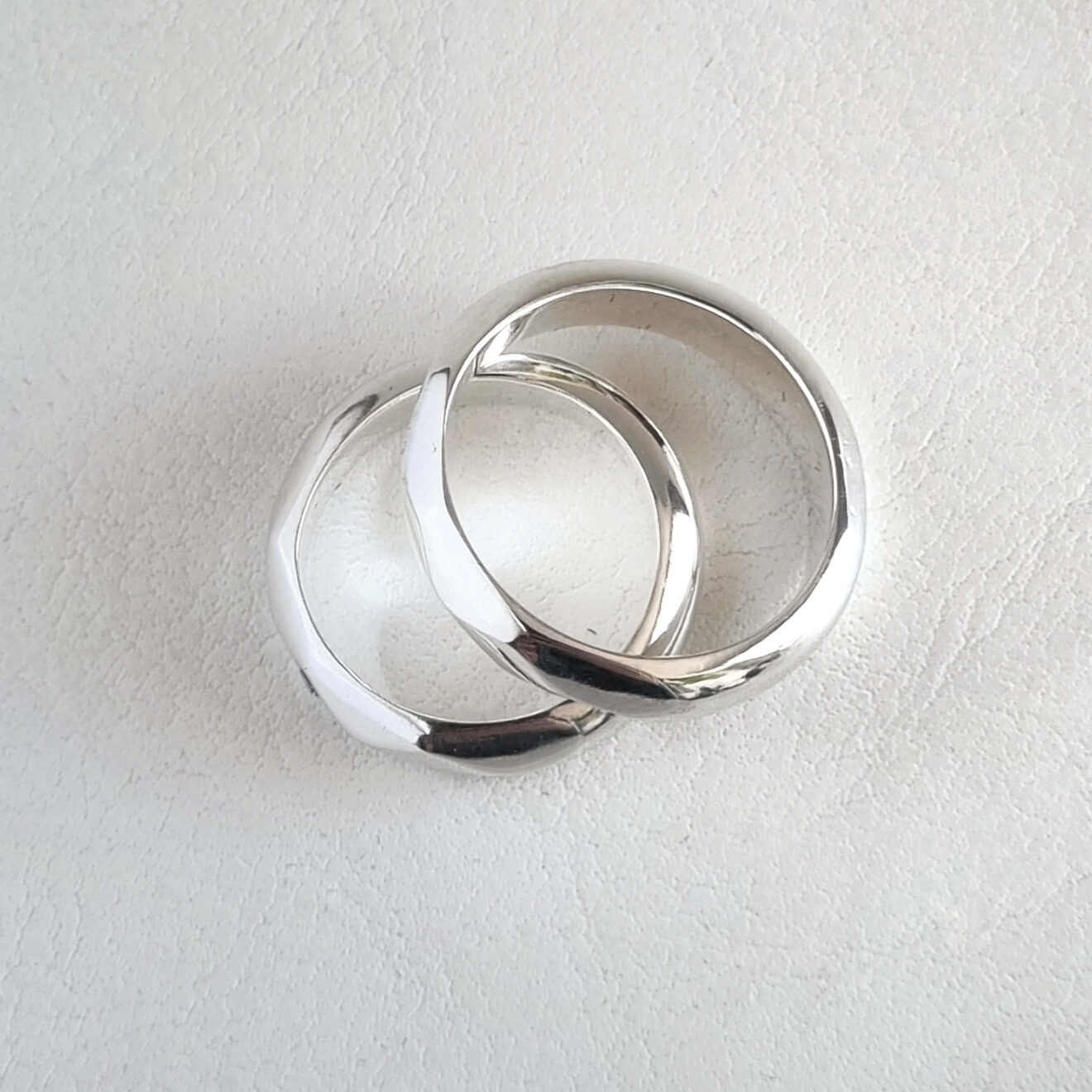 argollas plata fina