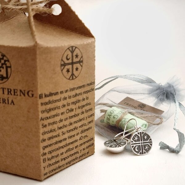 aros kultrun de plata