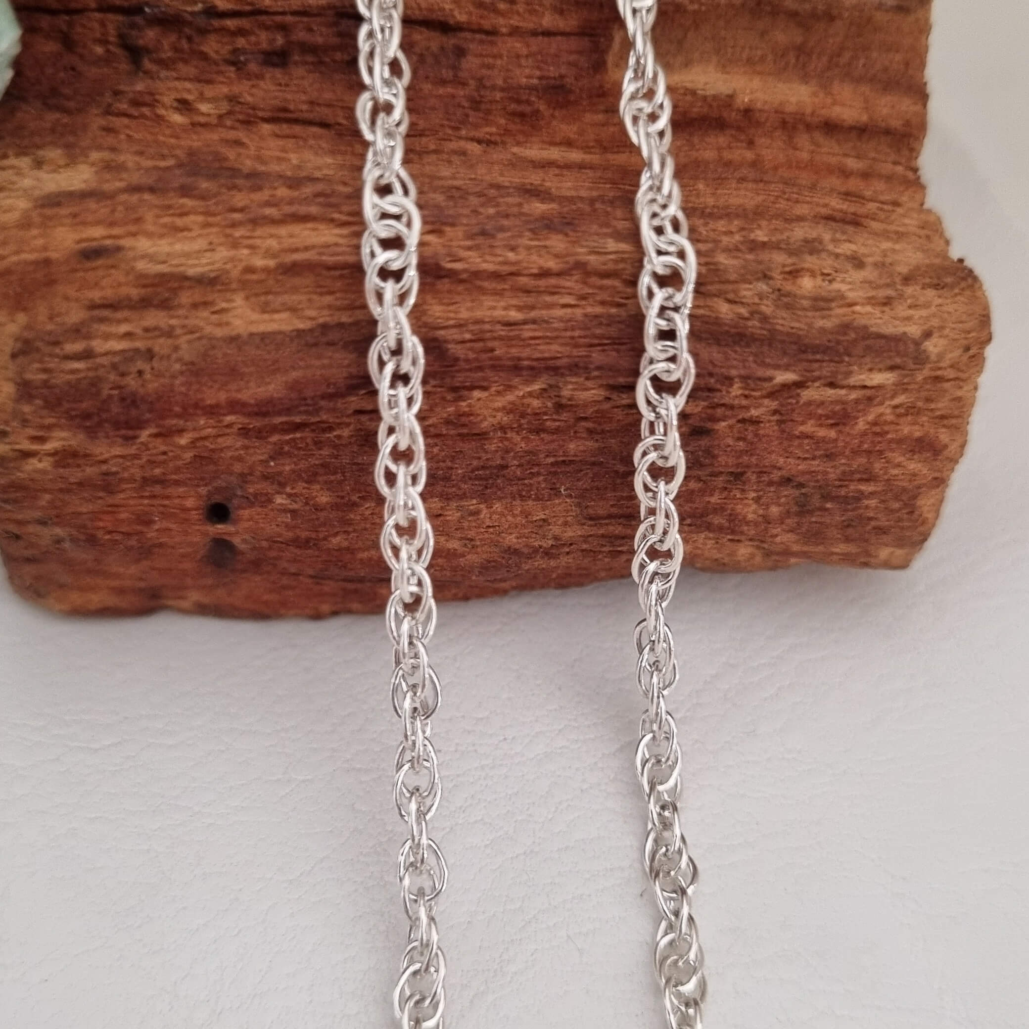 Cadena de Plata Turbillon ley 980