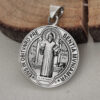 medalla de san Benito frontal