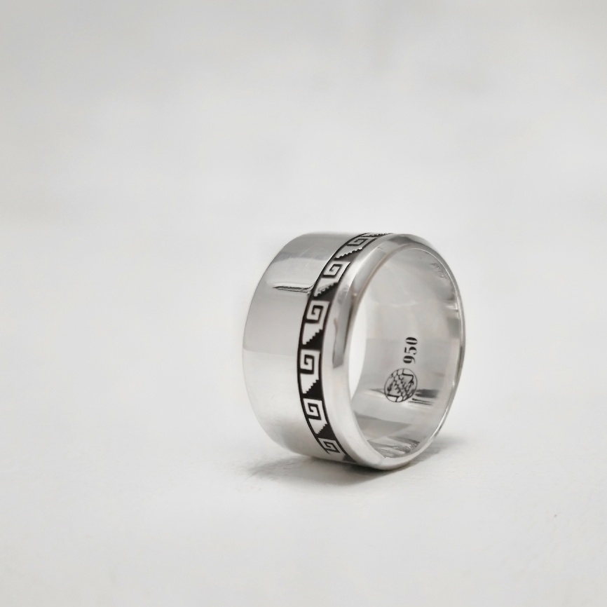 Anillo Plata 950 Diaguita «Copiapo»