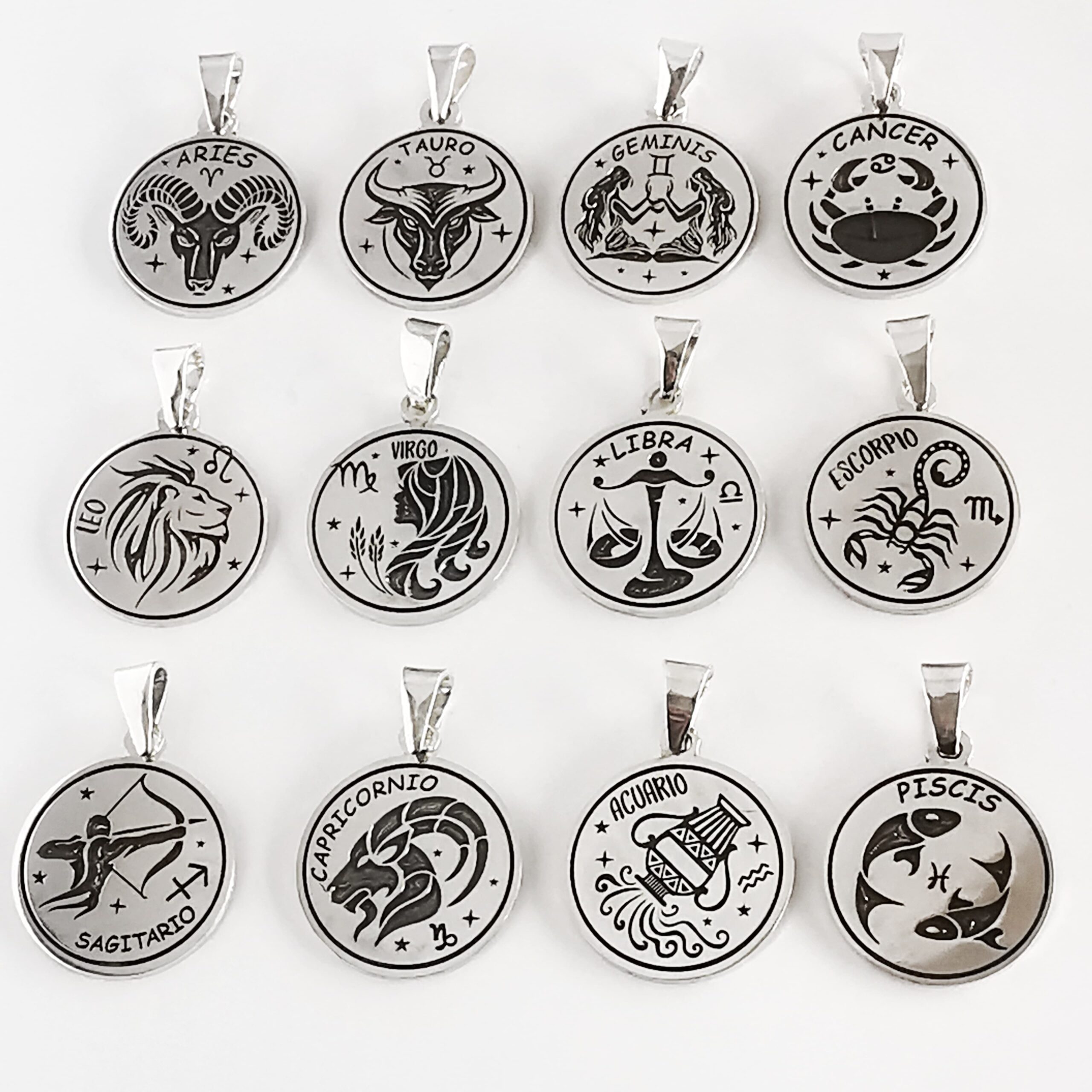 Medalla Signo Zodiacal de Plata